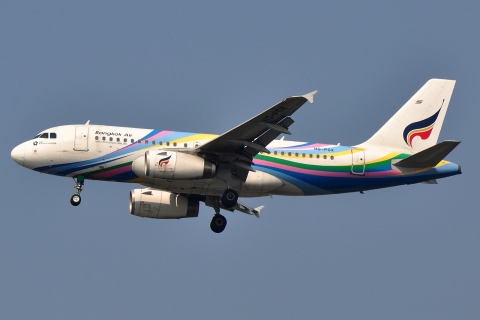 HS-PGX - A319-132 - Bangkok Airways - BKK - 25-01-2012