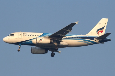 HS-PPA - A319-132 - Bangkok Airways - BKK - 25-01-2012