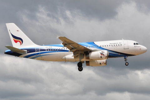 HS-PPB - A319-132 - Bangkok Airways - HKT - 30-01-2012