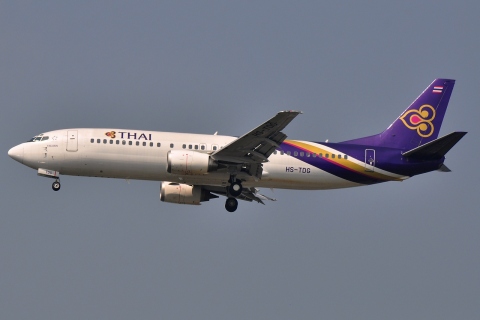 HS-TDG - 737-4D7 - Thai Airways International - BKK - 25-01-2012