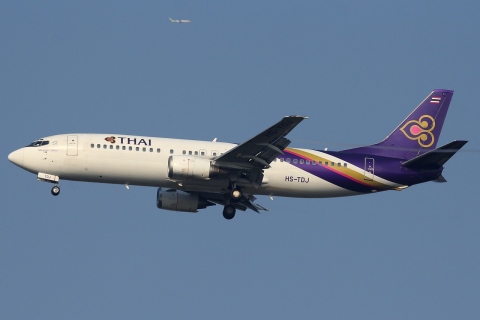 HS-TDJ - 737-4D7 - Thai Airways International - BKK - 25-01-2012
