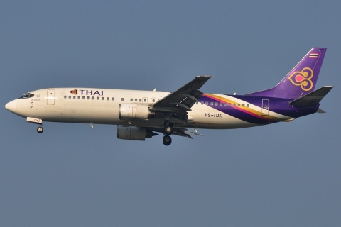 HS-TDK - 737-4D7 - Thai Airways International - BKK - 25-01-2012