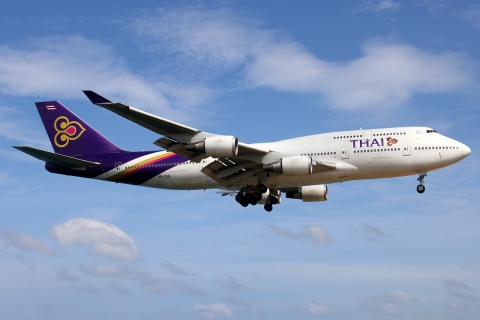 HS-TGB - 747-4D7 - Thai Airways International - HKT - 03-02-2012