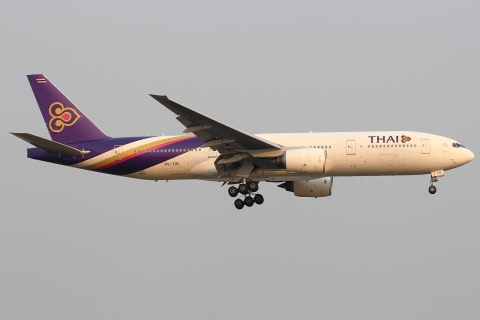 HS-TJB - 777-2D7 - Thai Airways International - BKK - 28-01-2012