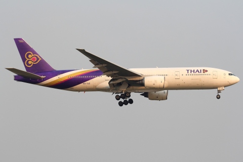 HS-TJE - 777-2D7 - Thai Airways International - BKK - 28-01-2012