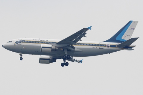 HS-TYQ - A310-324 - Royal Thai Air Force - BKK - 27-01-2012
