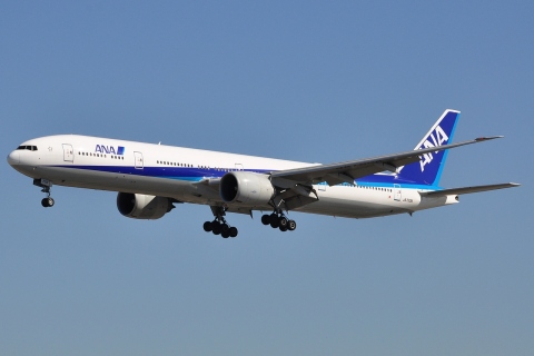 JA733A - 777-381(ER) - ANA All Nippon Airways - LAX - 09-03-2012