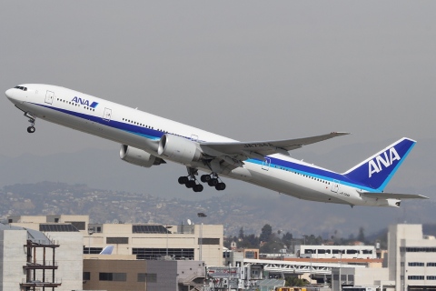 JA734A - 777-381(ER) - ANA All Nippon Airways - LAX - 10-03-2012
