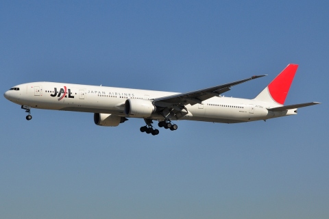 JA739J - 777-346(ER) - Japan Airlines - LAX - 09-03-2012