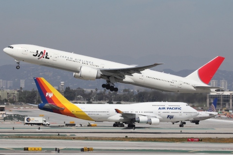JA740J - 777-346(ER) - Japan Airlines - LAX - 10-03-2012