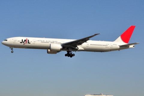 JA743J - 777-346(ER) - Japan Airlines - LAX - 08-03-2012