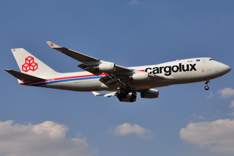 LX-UCV - 747-4R7F - Cargolux Airlines International - JNB - 30-01-2012