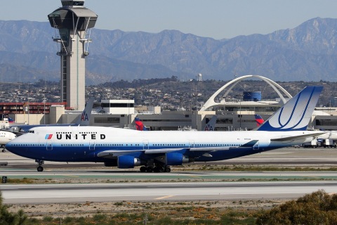 N174UA - 747-422 - United Airlines - LAX - 04-03-2012