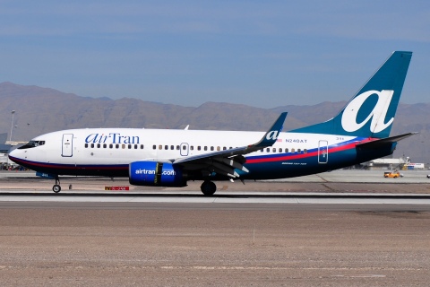 N240AT - 737-76N(WL) - AirTran Airways - LAS - 05-03-2012