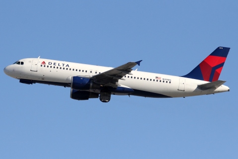 N311US - A320-211 - Delta Air Lines - LAX - 04-03-2012