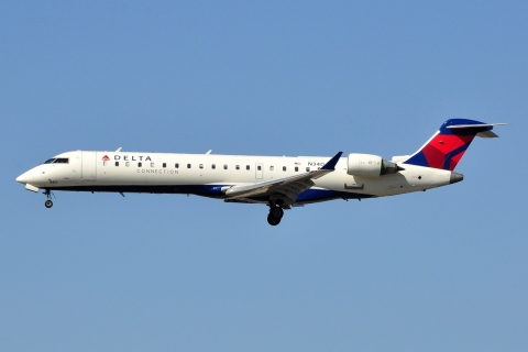 N340CA - CRJ-701 - Delta Connection - LAX - 08-03-2012