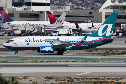 N357AT - 737-7BD - AirTran Airways - LAX - 04-03-2012