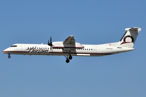 N424QX - DHC-8-401 - Horizon Air - LAX - 08-03-2012