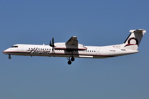 N431QX - DHC-8-402Q - Horizon Air - LAX - 09-03-2012