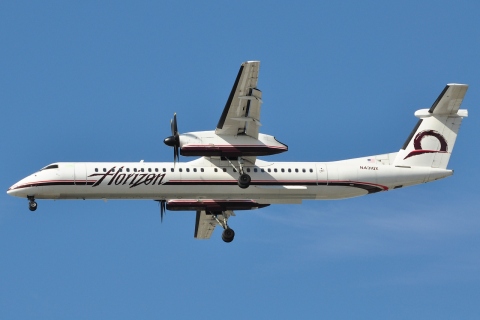 N431QX - DHC-8-402Q - Horizon Air - LAX - 10-03-2012