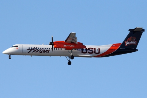 N440QX - DHC-8-402NG - Horizon Air - LAX - 13-03-2012