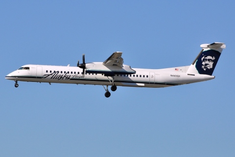 N443QX - DHC-8-402NG - Horizon Air - LAX - 08-03-2012