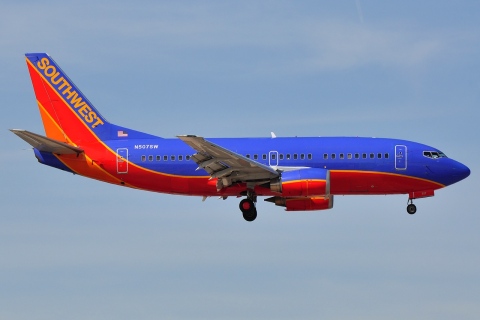 N507SW - 737-5H4 - Southwest Airlines - LAS - 05-03-2012