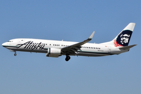 N517AS - 737-890(WL) - Alaska Airlines - LAX - 08-03-2012