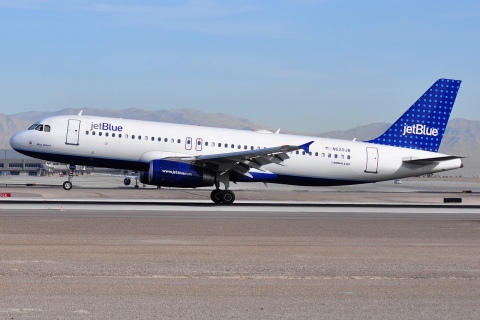 N520JB - A320-232 - JetBlue Airways - LAS - 05-03-2012