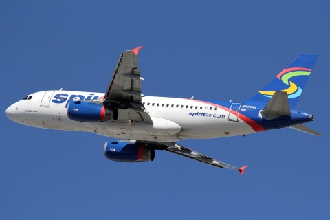 N534NK - A319-132 - Spirit Airlines - LAX - 04-03-2012