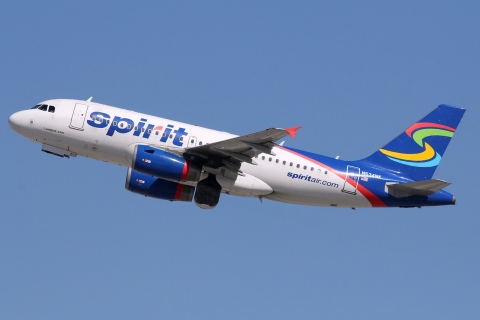N534NK - A319-132 - Spirit Airlines - LAX - 10-03-2012