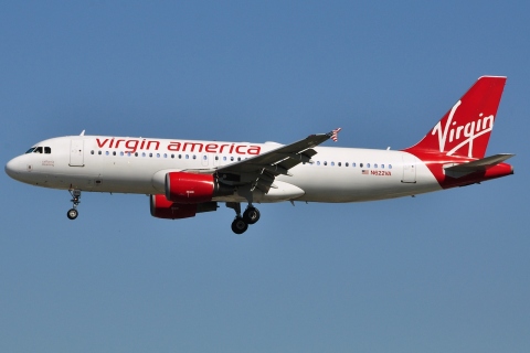 N622VA - A320-214 - Virgin America - LAX - 09-03-2012