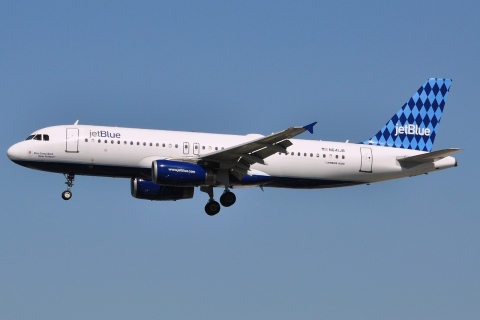 N641JB - A320-232 - JetBlue Airways - LAX - 08-03-2012