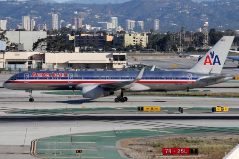 N645AA - 757-223(WL) - American Airlines - LAX - 04-03-2012