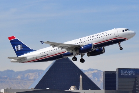 N651AW - A320-232 - US Airways - LAS - 05-03-2012