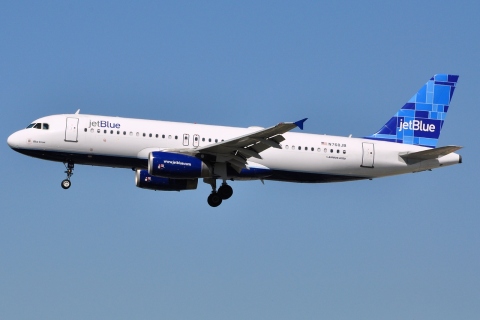 N768JB - A320-232 - JetBlue Airways - LAX - 08-03-2012