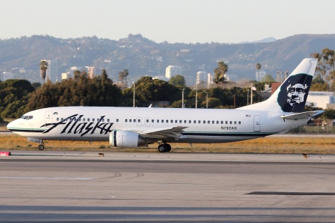 N792AS - 737-490 - Alaska Airlines - LAX - 04-03-2012