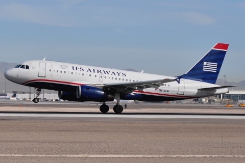 N816AW - A319-132 - US Airways - LAS - 05-03-2012