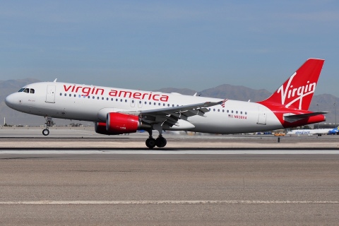 N838VA - A320-214 - Virgin America - LAS - 05-03-2012