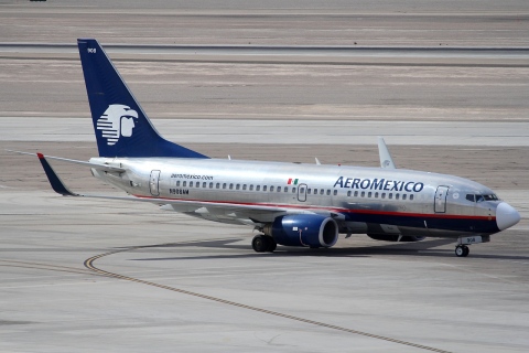 N908AM - 737-752(WL) - Aeromexico - LAS - 05-03-2012