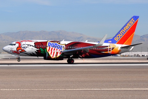 N918WN - 737-7H4(WL) - Southwest Airlines - LAS - 05-03-2012