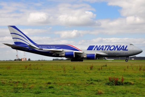 N919CA - 747-428 - National Airlines - LGG - 01-09-2012b