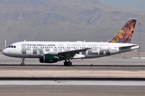 N934FR - A319-111 - Frontier Airlines - LAS - 05-03-2012