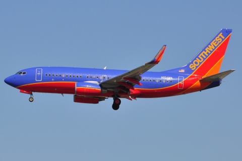 N954WN - 737-7H4(WL) - Southwest Airlines - LAX - 08-03-2012