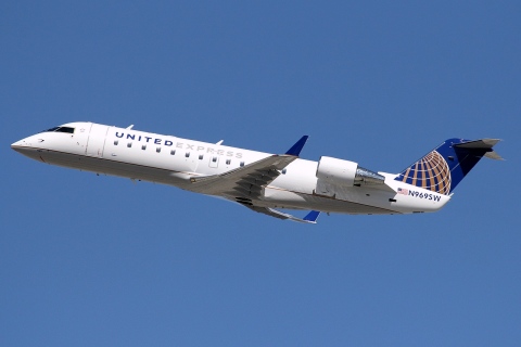 N969SW - CRJ-200ER - United Express - LAX - 04-03-2012