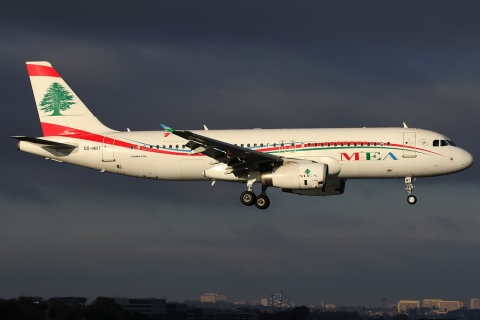 OD-MRT - A320-232 - MEA _ Middle East Airlines - BRU - 27-10-2012