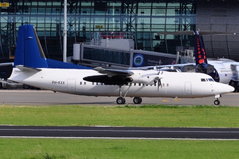 PH-KXX - Fokker 50 - Denim Air - BRU - 12-07-2012
