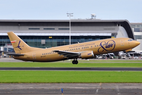 SP-LLC - 737-45D - LOT _ Polish Airlines - BRU - 12-07-2012