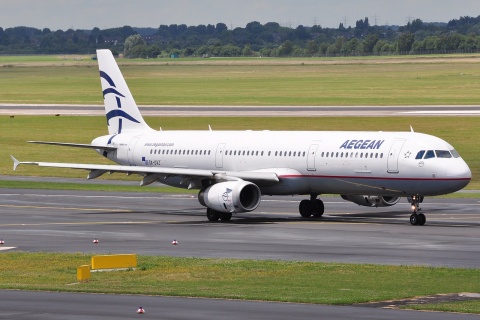 SX-DVZ - A321-231 - Aegean Airlines - DUS - 07-07-2012