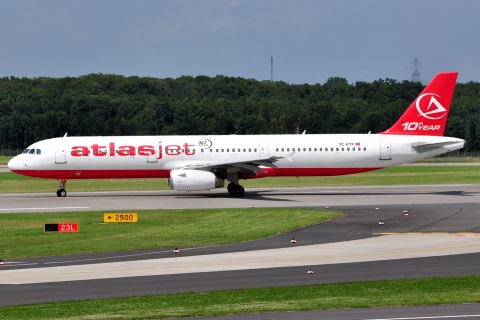 TC-ETF - A321-231 - Atlasjet - DUS - 07-07-2012